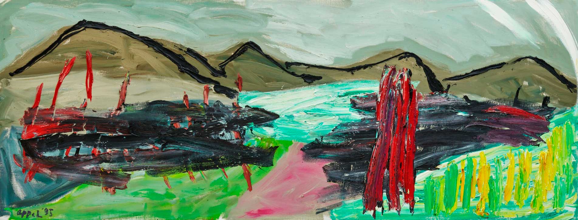 Karel Appel: Horizon of Tuscany No 18