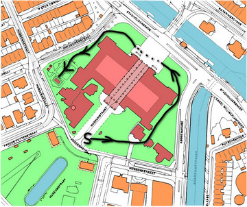 Rijksmuseumtuin looproute 360