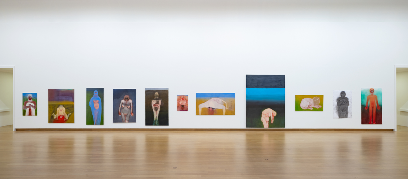Zaaloverzicht Miriam Cahn Reading Dust Stedelijk Museum Amsterdam 2024 Foto Peter Tijhuis