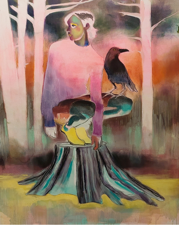 Marlien Venema, Black Crow (detail)