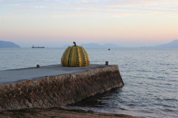 Pompoen op Naoshima
